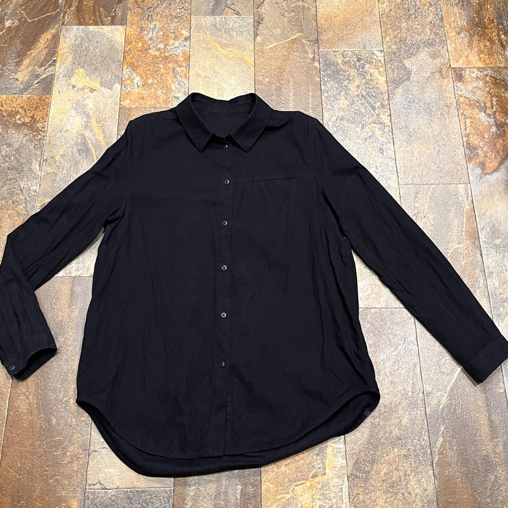 Lululemon Full Day Ahead Flannel- Black
